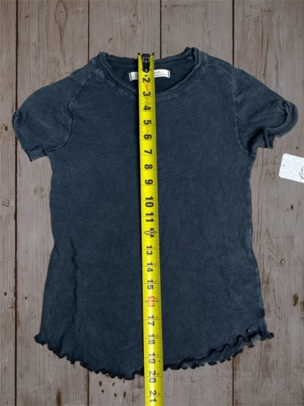 Free People Be My Baby Tee NWT We The Free Black - Picture 6 of 7
